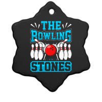 Bowling The Bowling Stones Ceramic Star Ornament