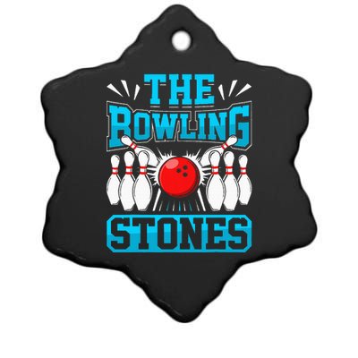 Bowling The Bowling Stones Ceramic Star Ornament