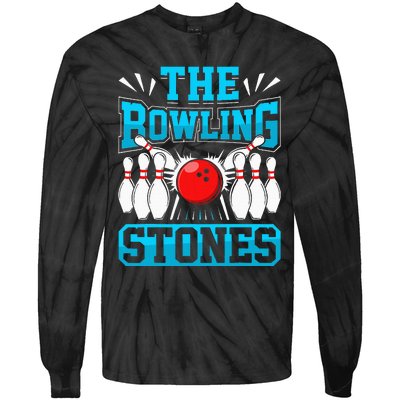 Bowling The Bowling Stones Tie-Dye Long Sleeve Shirt