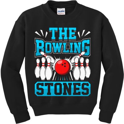 Bowling The Bowling Stones Kids Sweatshirt