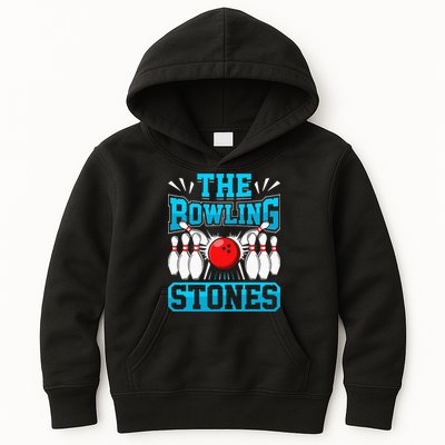 Bowling The Bowling Stones Kids Hoodie