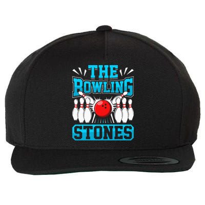 Bowling The Bowling Stones Wool Snapback Cap