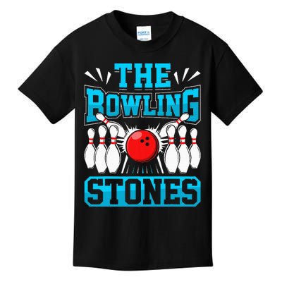 Bowling The Bowling Stones Kids T-Shirt