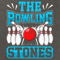 Bowling The Bowling Stones Cotton Canvas Backpack