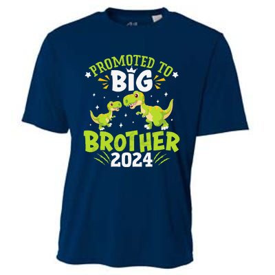 Boypromoted To Big Brother 2024 Dinosaur Trex Cooling Performance Crew T-Shirt