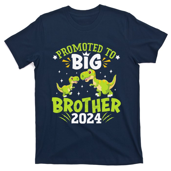 Boypromoted To Big Brother 2024 Dinosaur Trex T-Shirt