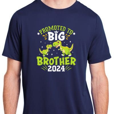 Boypromoted To Big Brother 2024 Dinosaur Trex Adult ChromaSoft Performance T-Shirt