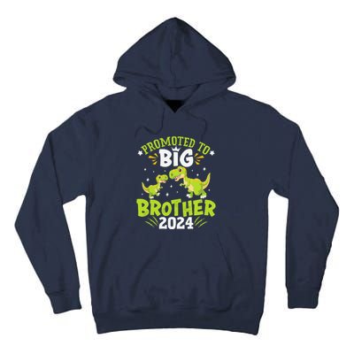 Boypromoted To Big Brother 2024 Dinosaur Trex Tall Hoodie