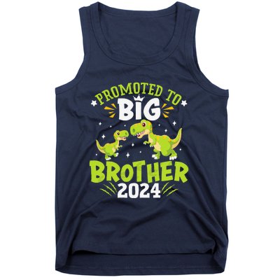 Boypromoted To Big Brother 2024 Dinosaur Trex Tank Top