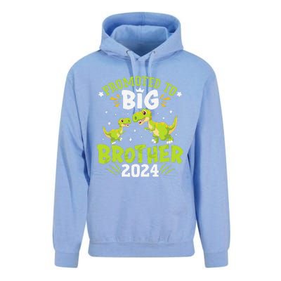 Boypromoted To Big Brother 2024 Dinosaur Trex Unisex Surf Hoodie