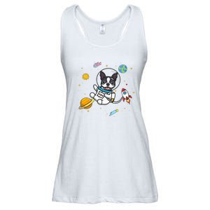 Boston Terrier Ladies Essential Flowy Tank