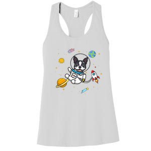 Boston Terrier Women's Racerback Tank