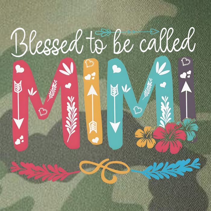Blessed To Be Called Mimi Funny Grandma Legacy Tie Dye Trucker Hat