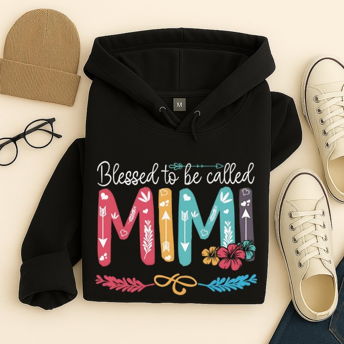 Blessed To Be Called Mimi Funny Grandma Hoodie
