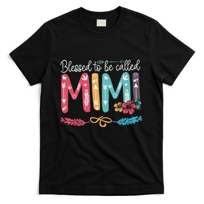 Blessed To Be Called Mimi Funny Grandma T-Shirt