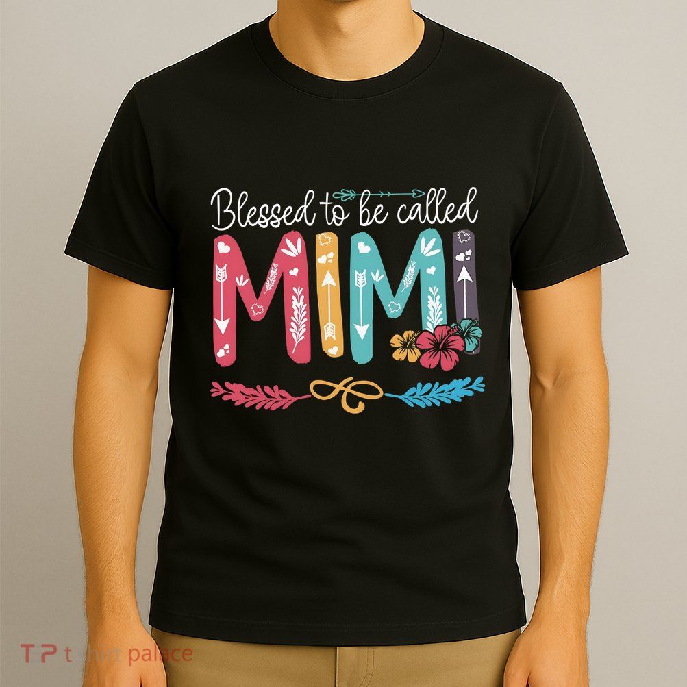 Blessed To Be Called Mimi Funny Grandma T-Shirt