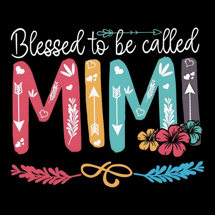 Blessed To Be Called Mimi Funny Grandma Tank Top