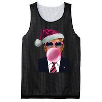 Bubblegum Trump Blowing Christmas Trump Mesh Reversible Basketball Jersey Tank