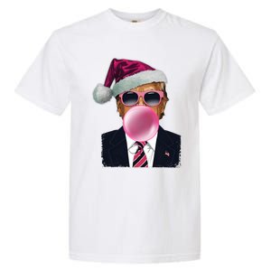 Bubblegum Trump Blowing Christmas Trump Garment-Dyed Heavyweight T-Shirt