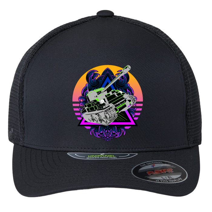 Battle Tank Flexfit Unipanel Trucker Cap