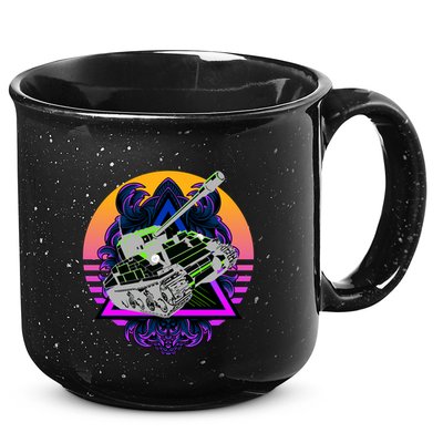 Battle Tank 15oz Campfire Ceramic Mug