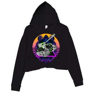 Battle Tank Crop Fleece Hoodie