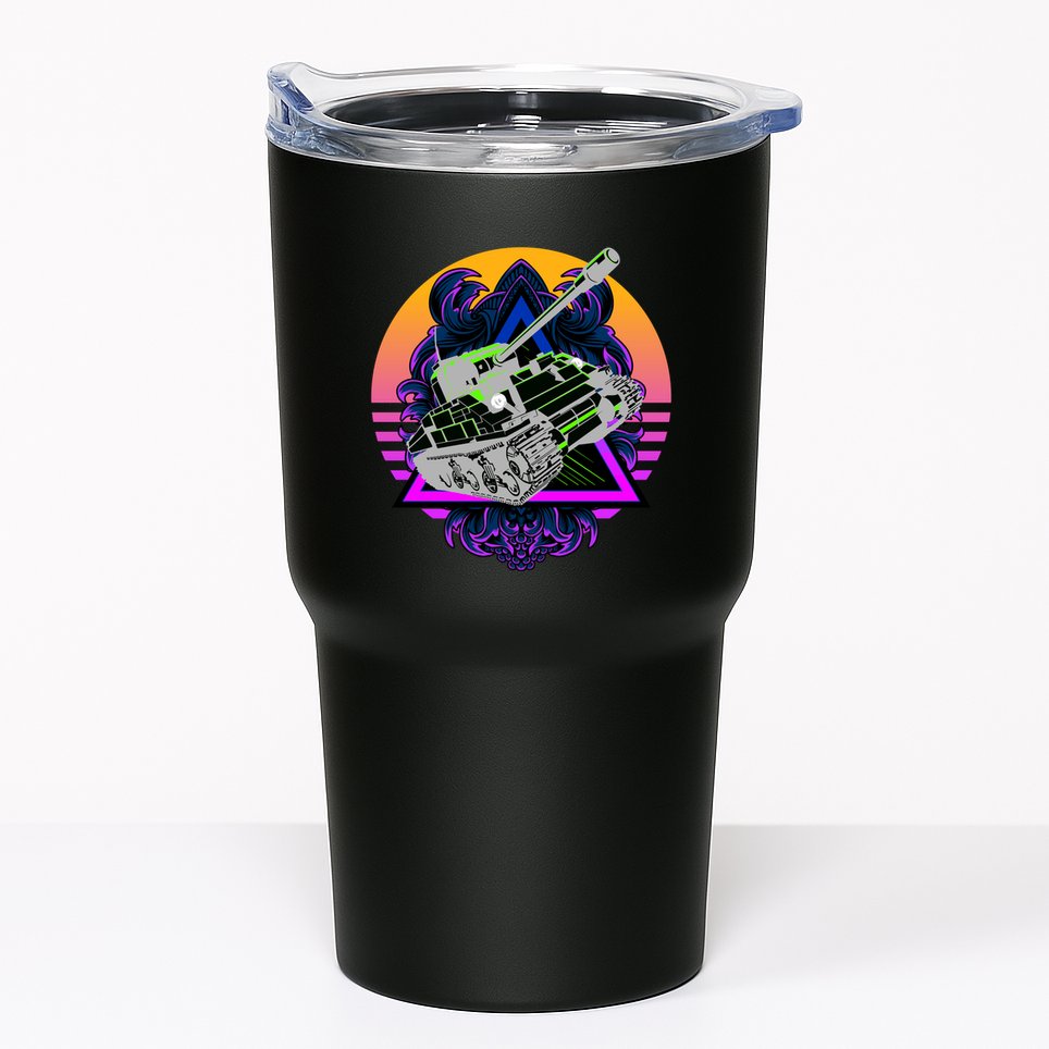 Battle Tank Tumbler