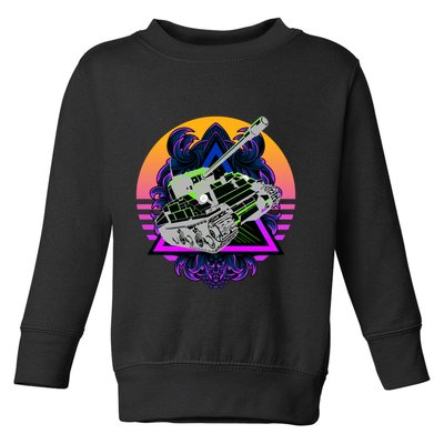 Battle Tank Toddler Sweatshirt