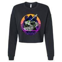 Battle Tank Cropped Pullover Crew