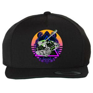 Battle Tank Wool Snapback Cap