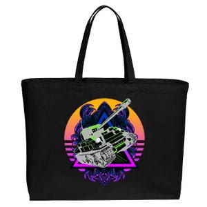 Battle Tank Cotton Canvas Jumbo Tote