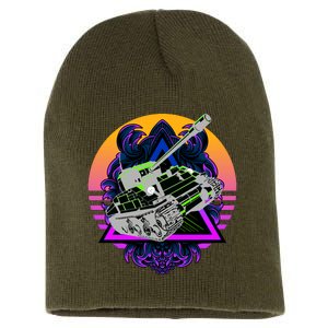 Battle Tank Short Acrylic Beanie