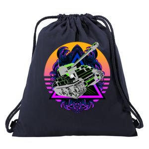 Battle Tank Drawstring Bag