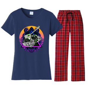 Battle Tank Women's Flannel Pajama Set