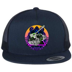 Battle Tank Flat Bill Trucker Hat