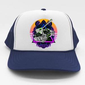 Battle Tank Trucker Hat