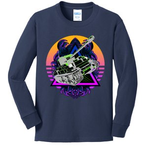 Battle Tank Kids Long Sleeve Shirt