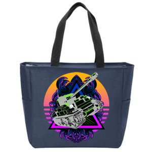 Battle Tank Zip Tote Bag