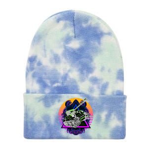 Battle Tank Tie Dye 12in Knit Beanie