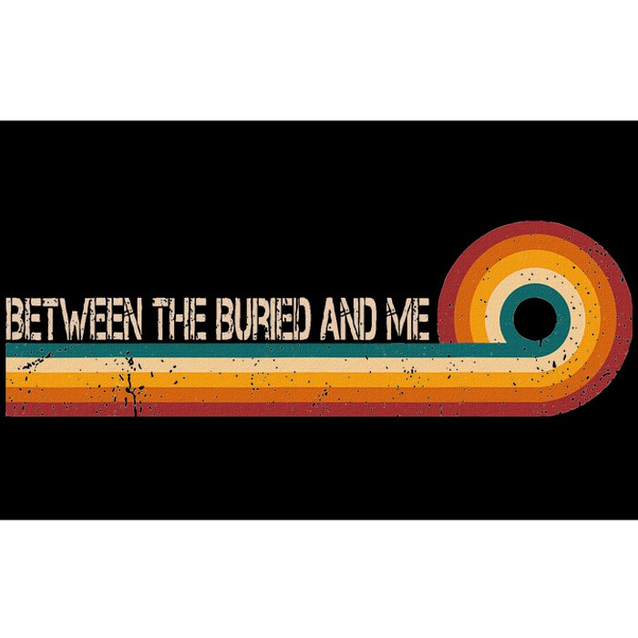 Between The Buried And Me Retro Stripes Musician Vintage Bumper Sticker