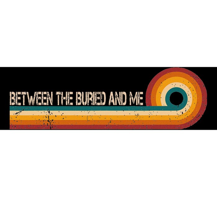 Between The Buried And Me Retro Stripes Musician Vintage Bumper Sticker