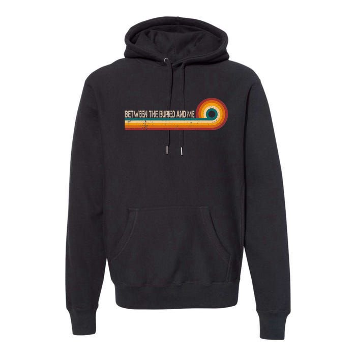 Between The Buried And Me Retro Stripes Musician Vintage Premium Hoodie