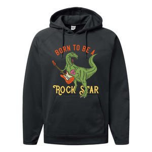 Born To Be A Rock Star Performance Fleece Hoodie