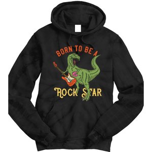 Born To Be A Rock Star Tie Dye Hoodie