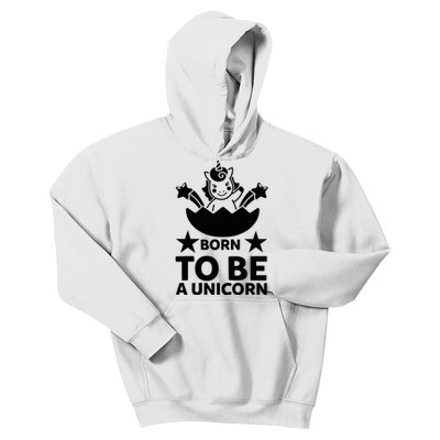 Born To Be A Unicorn Kids Hoodie