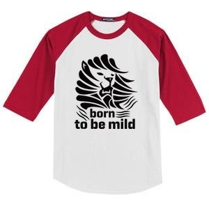 Born To Be Mild Kids Colorblock Raglan Jersey