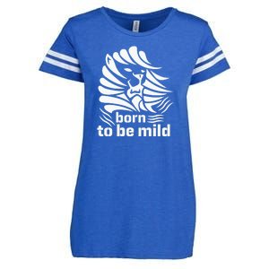 Born To Be Mild Enza Ladies Jersey Football T-Shirt