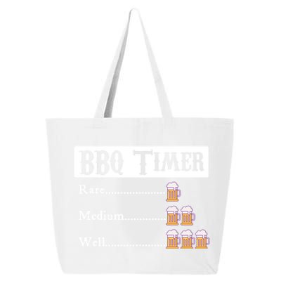 Bbq Timer Barbecue Gift 25L Jumbo Tote