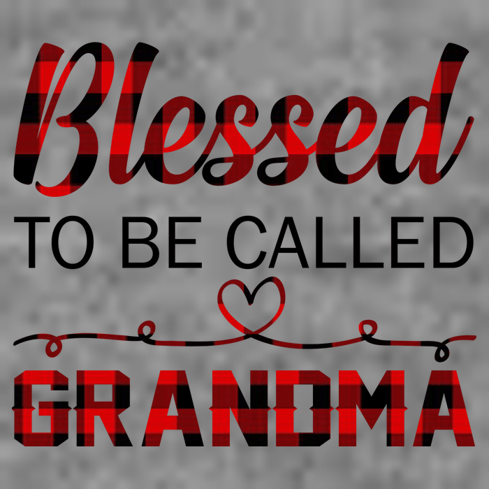 Blessed To Be Called Grandma Red Plaid Mother's Day Tall Sweatshirt