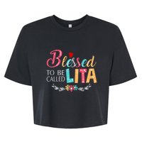 Blessed To Be Called Lita MotherS Day Bella+Canvas Jersey Crop Tee